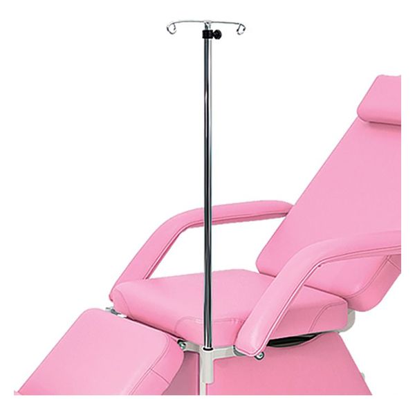 【軒先渡し】高田ベッド 治療チェアー用点滴棒取付セット 取付金具付 23277901 TB-530-10(カナグツキ) 1セット（直送品）