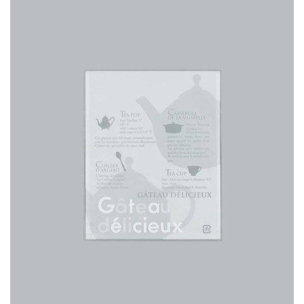 福助工業 製菓向け袋 カマス GT(透明タイプ) No.3 ポットホワイト バラ 00501825 1ケース(100個(1個×100)（直送品）