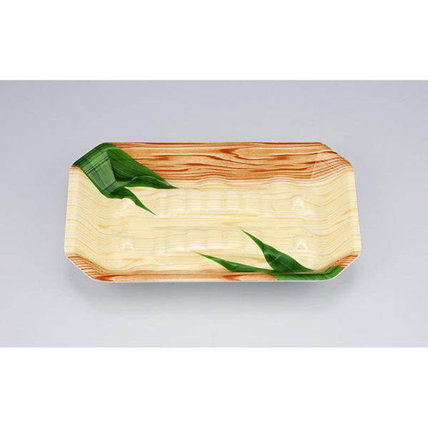 シーピー化成 発泡トレー 匠筏24-14-26A 笹木目 0052414611470 1ケース(800個(50個×16)（直送品）