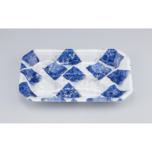 シーピー化成 発泡トレー 匠筏25-15-26A 氷角紺 0052515618490 1ケース(800個(50個×16)（直送品）