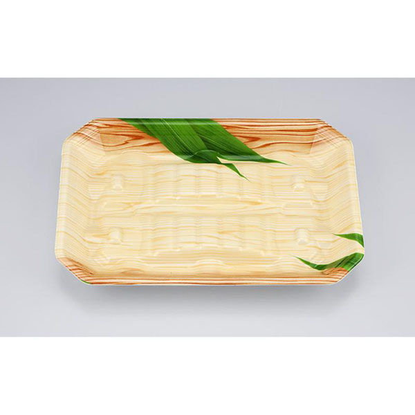 シーピー化成 発泡トレー 匠筏25-17-26A 笹木目 0052517611470 1ケース(600個(50個×12)（直送品）