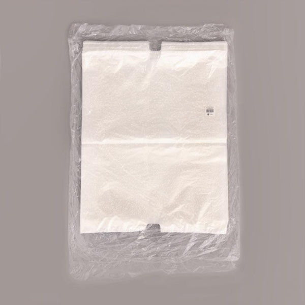 福助工業 バイオマス弁当袋 SKバッグバイオ25 かすみ草 No.75 00672197 1ケース(500個(100個×5)（直送品）