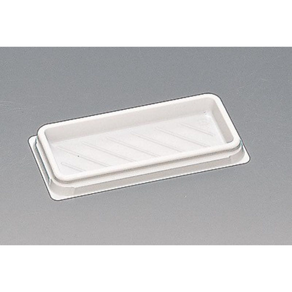 福助工業 サンドイッチ容器 Fパレ W-88 白 00675310 1ケース(1500個(50個×30))（直送品）