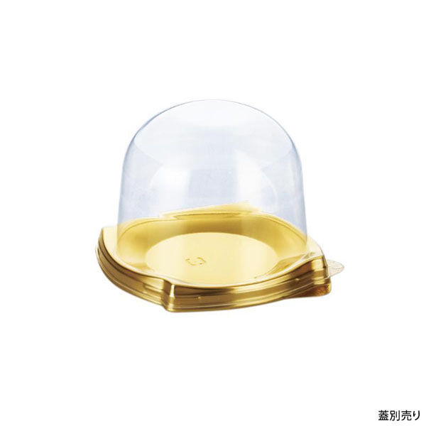 伊藤景パック産業 デザートカップ IK92-SL 本体 ゴールド 00690341 1ケース(1500個(50個×30)（直送品）