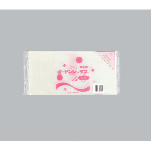福助工業 青果向け防曇袋 ボードンレックス#20No.5 4穴 00709936 1ケース(6000個(1000個×6)（直送品）