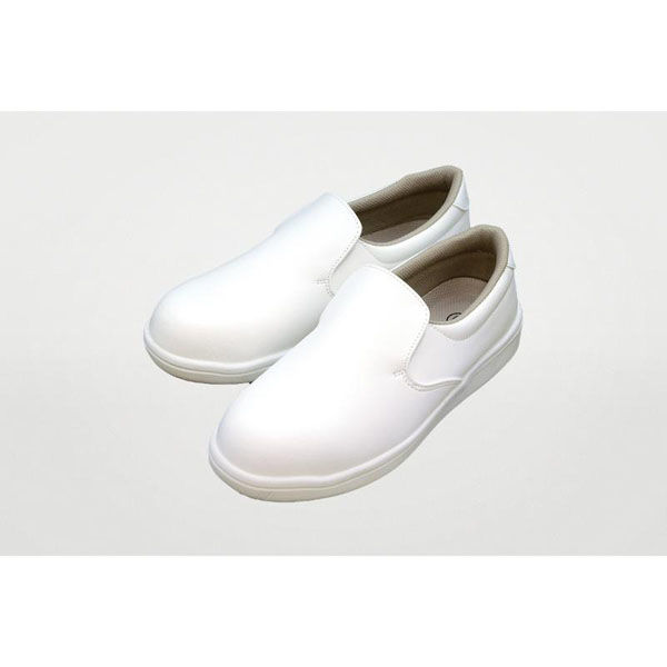 パックスタイル コックシューズ 短靴シェフグリップ白21.5cm先芯 00752590 1ケース(1個)（直送品）
