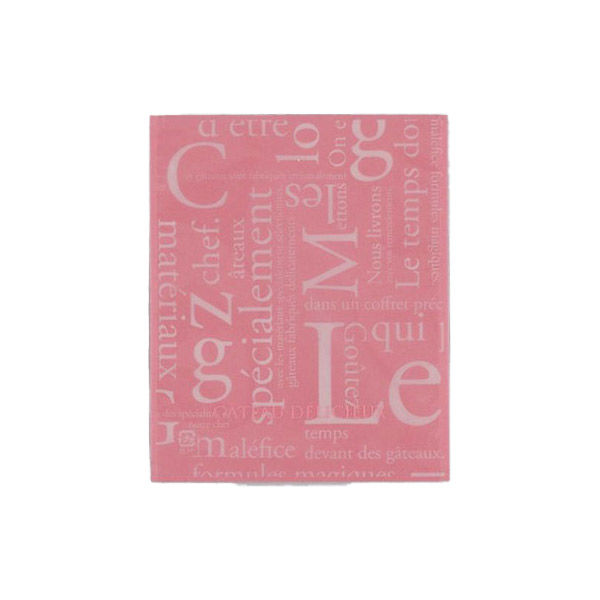 福助工業 製菓向け袋 カマス GT(透明タイプ) No.2 洋柄ピンク 00753804 1ケース(5600個(100個×56)（直送品）