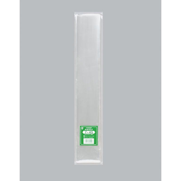 福助工業 テープ無 OPP袋 オーピーパック No.7-45 100枚入 00756159 1ケース(10個(1個×10)（直送品）