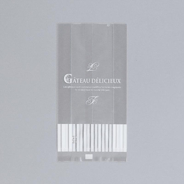 福助工業 合掌袋 合掌ガゼット袋 GT(透明タイプ) No.25 ガトー 00756944 1ケース(4000個(100個×40)（直送品）