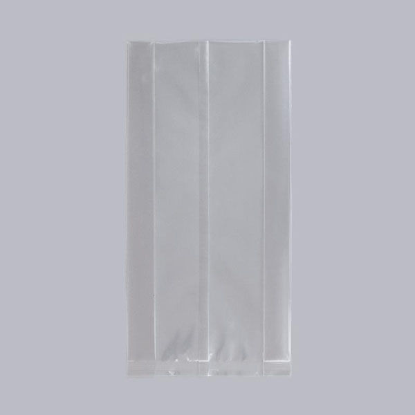 福助工業 合掌袋 合掌ガゼット袋 GT(透明タイプ) No.51A1 バラ 00757028 1ケース(100個(1個×100)（直送品）