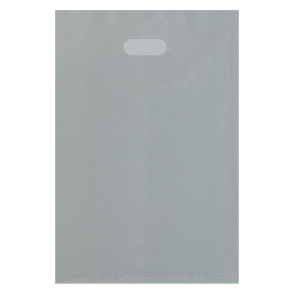 福助工業 ポリ手提げ LDアームバッグ グレー(小) 00761966 1ケース(800個(50個×16)（直送品）
