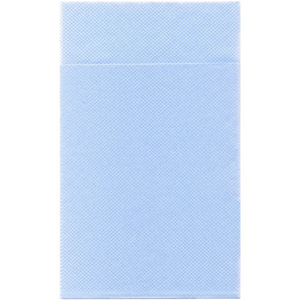 九州紙工 6ツ折ナフキン 紙ナプキン6つ折アクア(250×250mm) 011001-9 1ケース(10000個(100個×100)（直送品）