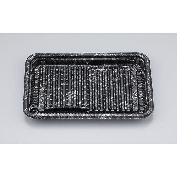 シーピー化成 惣菜容器 BFホット54 モダン黒 本体 0143054004815 1ケース(600個(50個×12)（直送品）