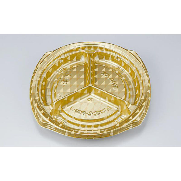 シーピー化成 惣菜容器 BFコモプレ内60-3 グランツ 本体 0147860037985 1ケース(600個(50個×12)（直送品）