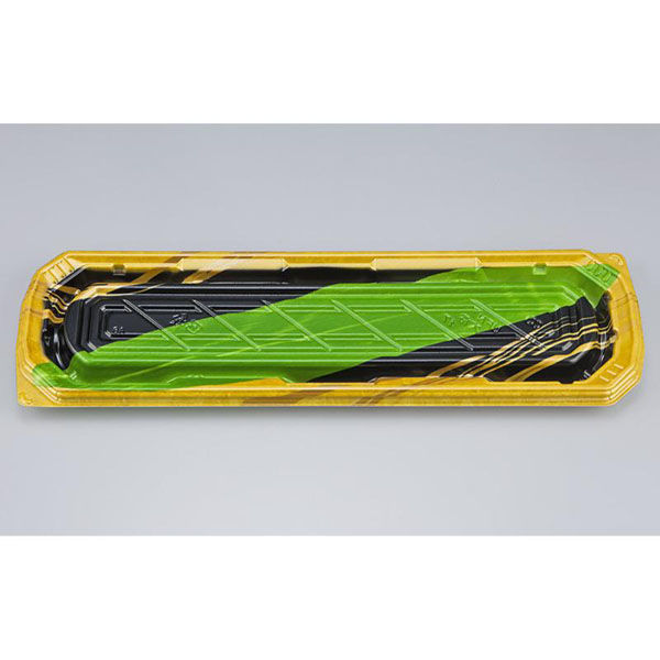 シーピー化成 寿司容器 UFN大将17 水面笹金 本体 0190117008485 1ケース(300個(50個×6)（直送品）