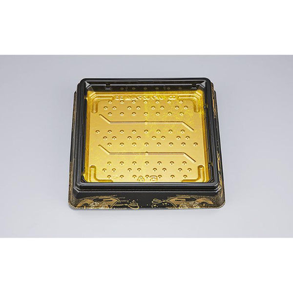 シーピー化成 寿司桶 UFハカマ角桶33 みやこ扇 本体(N) 0196733006065 1ケース(360個(10個×36)（直送品）