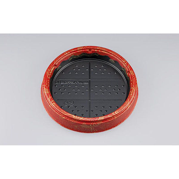 シーピー化成 寿司桶 UFハカマ丸桶10 源氏車 本体(N) 0196810004535 1ケース(280個(10個×28)（直送品）