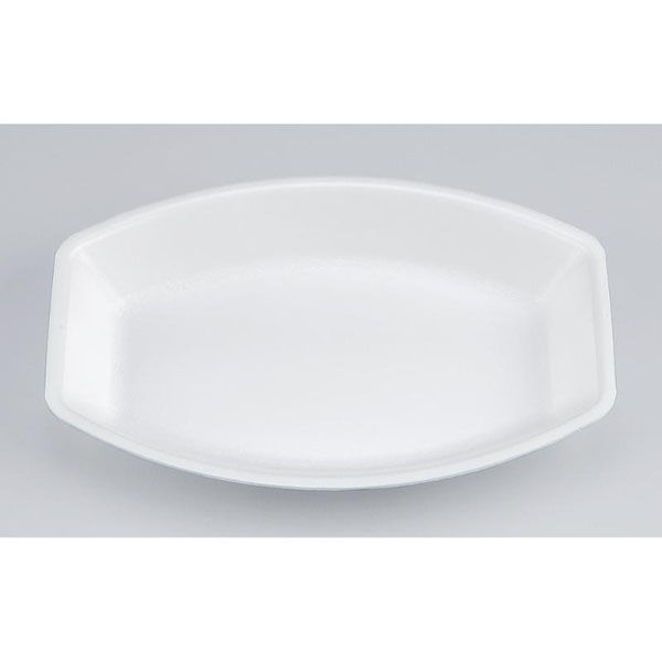 シーピー化成 鮮魚トレー V-舟唄21-14 無地 0211221140150 1ケース(900個(50個×18)（直送品）