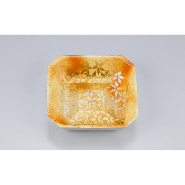 シーピー化成 惣菜容器 V-惣菜15深 花里橙 0216015608610 1ケース(3000個(50個×60)（直送品）