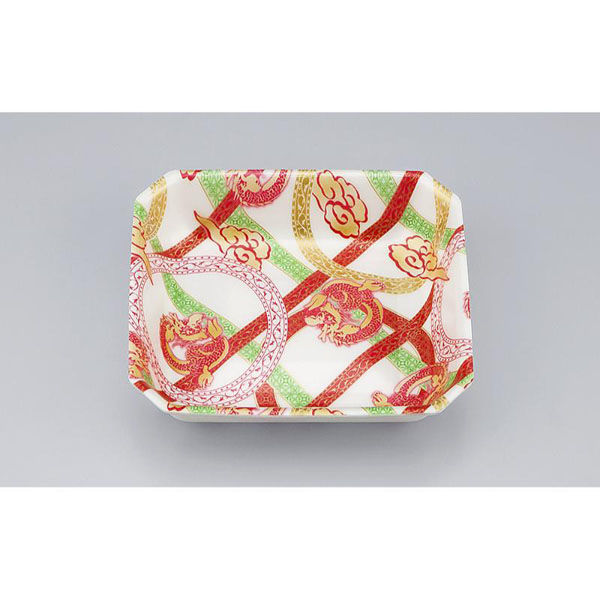 シーピー化成 惣菜容器 V-惣菜28深 龍陣 0216028606580 1ケース(2000個(50個×40)（直送品）