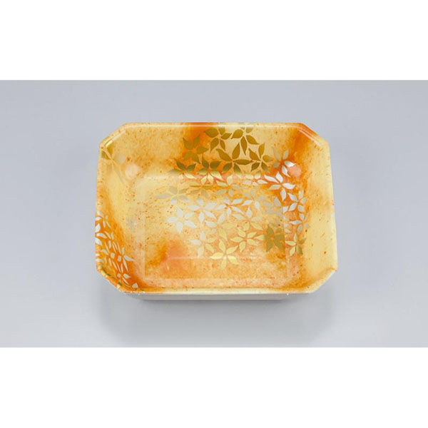 シーピー化成 惣菜容器 V-惣菜28深 花里橙 0216028608610 1ケース(2000個(50個×40)（直送品）