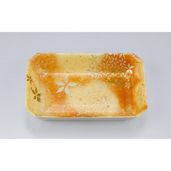 シーピー化成 惣菜容器 V-惣菜37深 花里橙 0216037608610 1ケース(1500個(50個×30)（直送品）