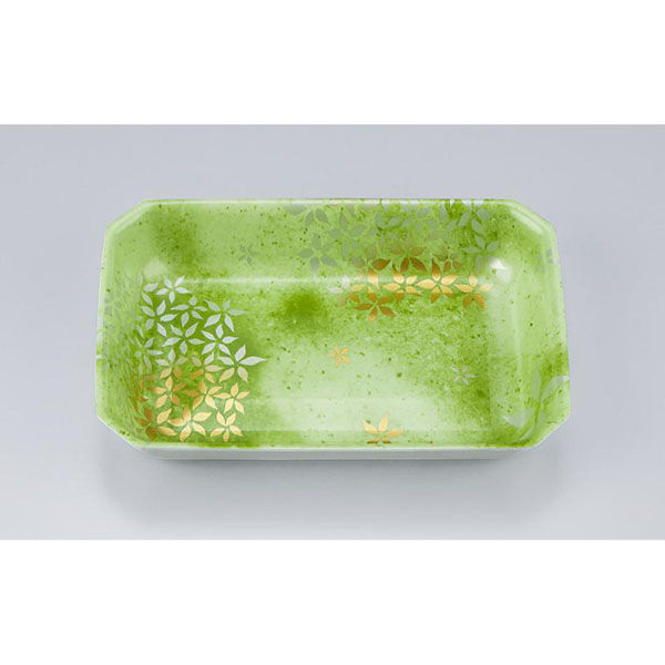 シーピー化成 惣菜容器 V-惣菜37深 花里緑 0216037608600 1ケース(1500個(50個×30)（直送品）