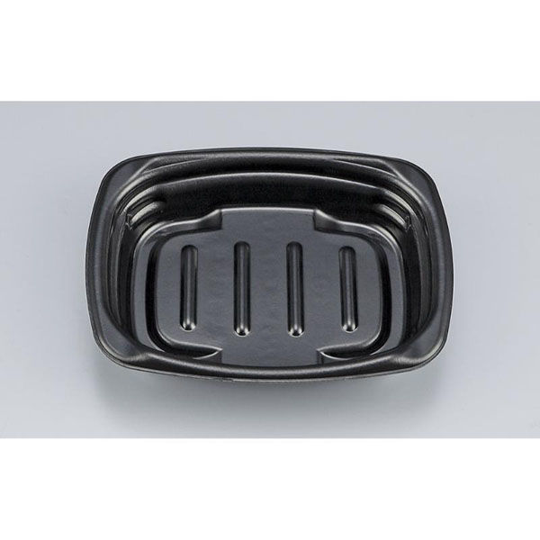 シーピー化成 惣菜容器 TNデリホカ17-13 黒 本体 0250417100525 1ケース(800個(50個×16)（直送品）