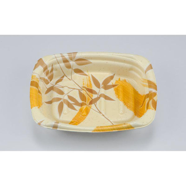 シーピー化成 惣菜容器 TNデリホカ17-13 月竹橙 本体 0250417108795 1ケース(800個(50個×16)（直送品）