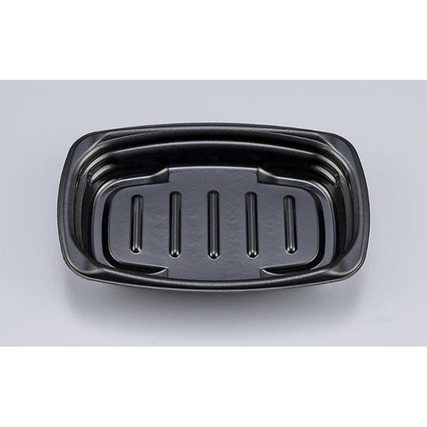 シーピー化成 惣菜容器 TNデリホカ20-13 黒 本体 0250420100525 1ケース(600個(50個×12)（直送品）