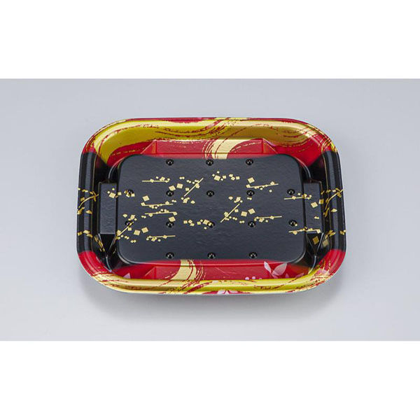 シーピー化成 惣菜容器 TNえにし13 筆蒔絵 本体 0256013008675 1ケース(1600個(50個×32)（直送品）