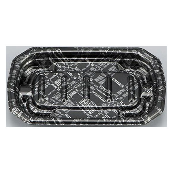 シーピー化成 惣菜容器 TNデリカ内18 モダン黒 本体 0256218004815 1ケース(900個(50個×18)（直送品）