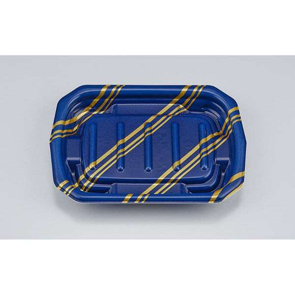 シーピー化成 惣菜容器 TNデリカ内19 リッチ紺 本体 0256219006765 1ケース(800個(50個×16)（直送品）