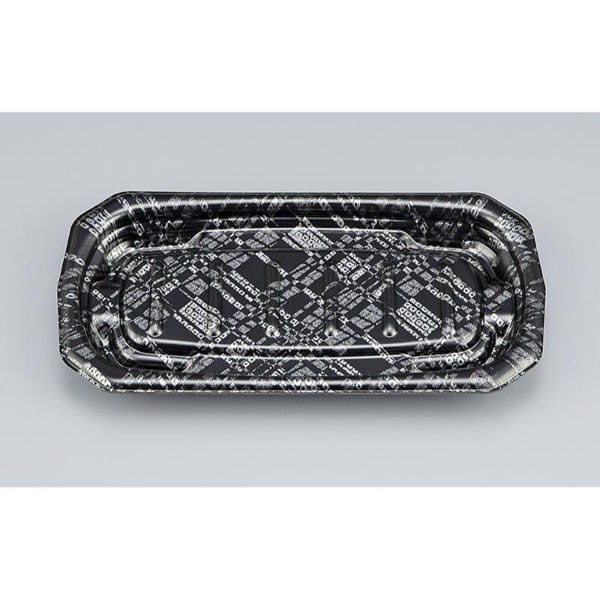 シーピー化成 惣菜容器 TNデリカ内23 モダン黒 本体 0256223004815 1ケース(600個(50個×12)（直送品）