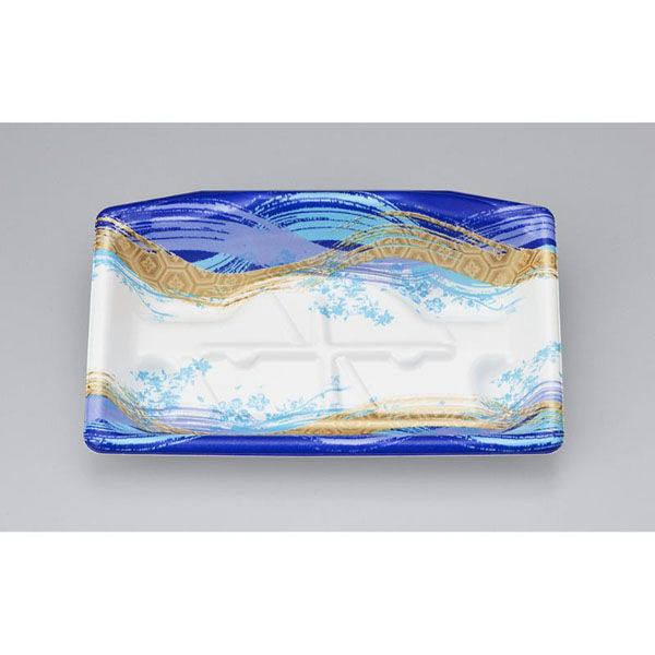 シーピー化成 刺身容器 SFサシミ53 青清水 本体 0271253003935 1ケース(900個(50個×18)（直送品）