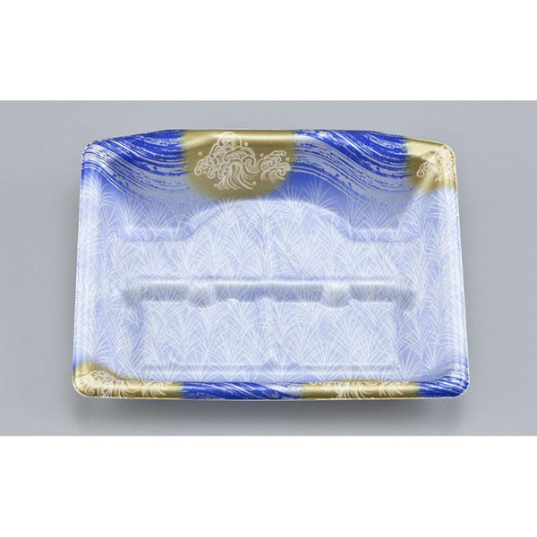 シーピー化成 刺身容器 SFサシミ54 荒磯青 本体 0271254003635 1ケース(600個(50個×12)（直送品）