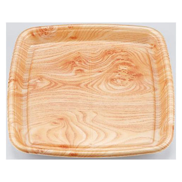 シーピー化成 寿司桶 SF角浅桶2 にれ 本体 0273300201975 1ケース(480個(20個×24)（直送品）