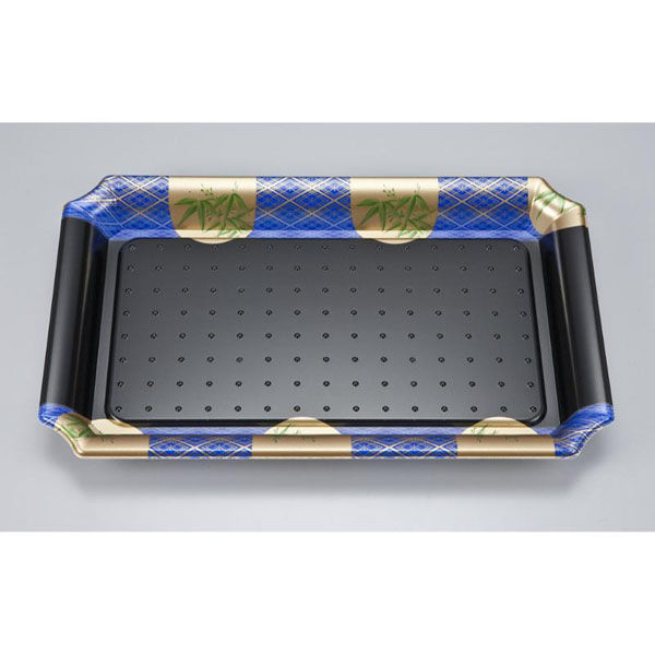 シーピー化成 刺身容器 SF盛皿58 笹山青 本体 0275105803205 1ケース(300個(20個×15)（直送品）