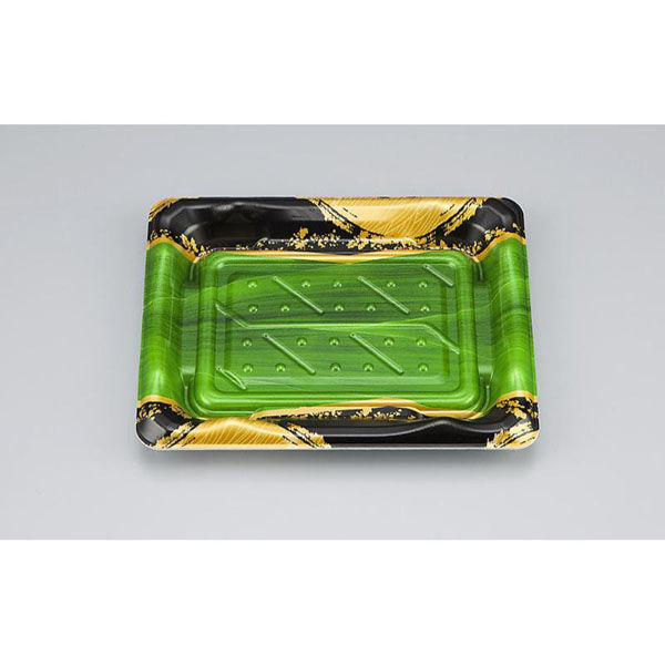 シーピー化成 寿司容器 SF港23 玉笹 本体 0276423004435 1ケース(1200個(50個×24)（直送品）