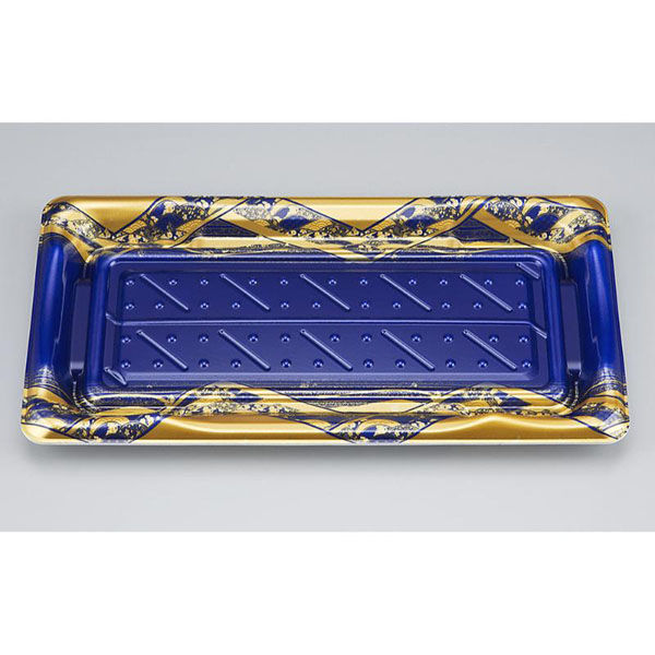 シーピー化成 寿司容器 SF港26 八重波紺 本体 0276426002775 1ケース(800個(50個×16)（直送品）