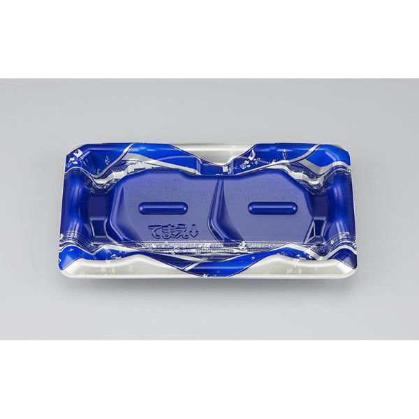 シーピー化成 刺身容器 SF磯浜2 涼月銀 本体 0276702006045 1ケース(1200個(50個×24)（直送品）