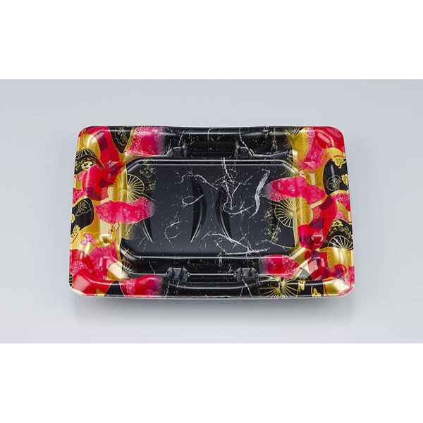 シーピー化成 刺身容器 SF磯浜2M平 吉祥扇 本体 0276702136725 1ケース(900個(50個×18)（直送品）