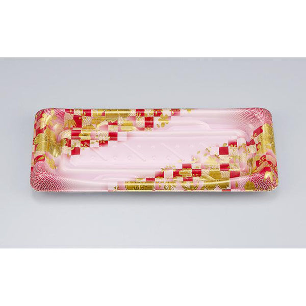シーピー化成 寿司容器 SFうま皿15 花雅桃 本体 0276915009785 1ケース(1200個(50個×24)（直送品）