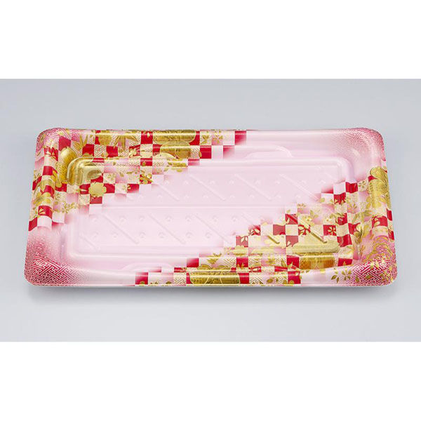 シーピー化成 寿司容器 SFうま皿26 花雅桃 本体 0276926009785 1ケース(800個(50個×16)（直送品）