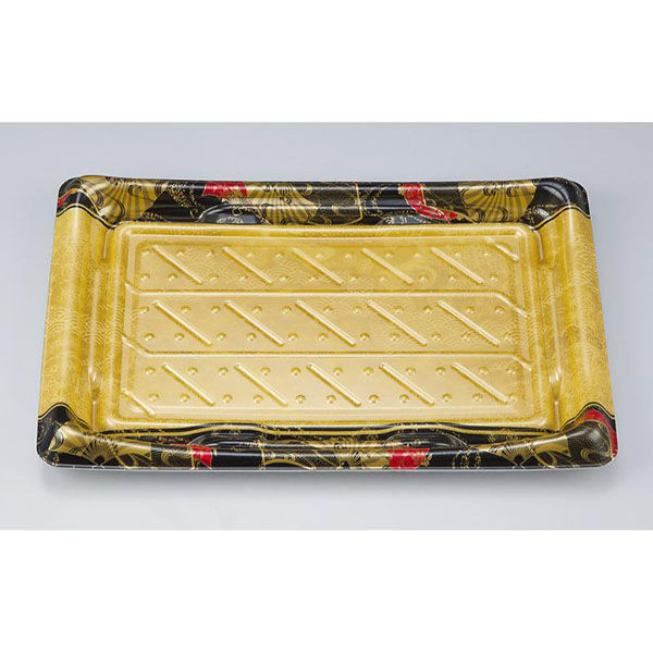 シーピー化成 寿司容器 SFうま皿36 金祥扇 本体 0276936008715 1ケース(400個(50個×8)（直送品）