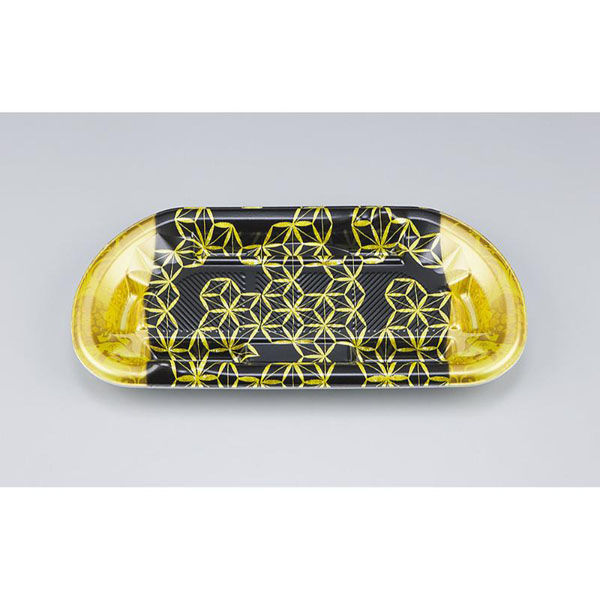 シーピー化成 刺身容器 SF磯浜半月3平 網糸金 本体 0277003107945 1ケース(800個(50個×16)（直送品）