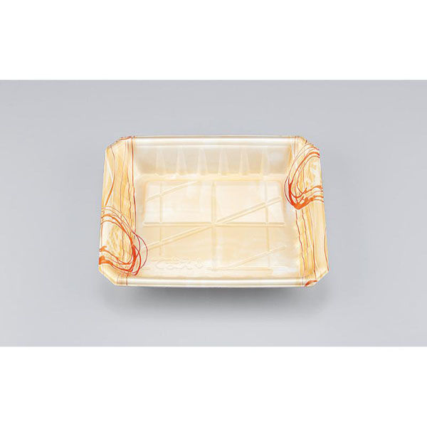 シーピー化成 発泡トレー SFニック20-17深 ゆうすい薄橙 027742035A225 1ケース(600個(50個×12)（直送品）