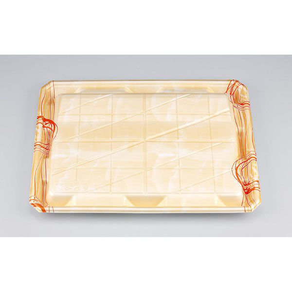 シーピー化成 発泡トレー SFニック32-24W ゆうすい薄橙 027743211A225 1ケース(300個(25個×12)（直送品）