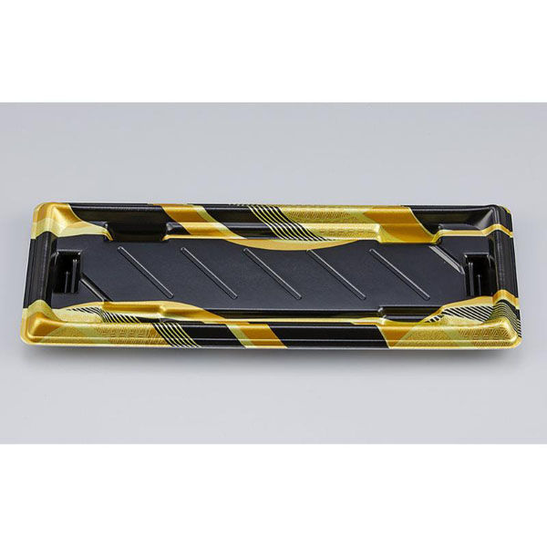 シーピー化成 寿司容器 SF美角16 波漆 本体 0277916004085 1ケース(1000個(50個×20)（直送品）