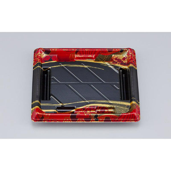 シーピー化成 寿司容器 SF美角23 京えん赤 本体 0277923009745 1ケース(900個(50個×18)（直送品）